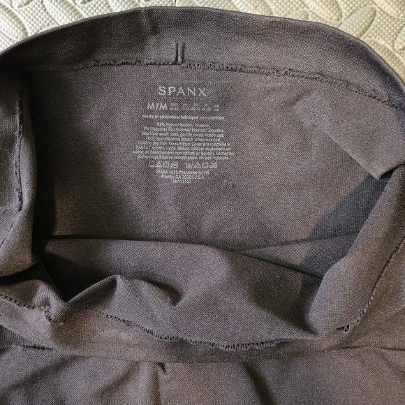 Spanx Look At Me Now Black Leggings High Rise Medium - Picture 4 of 8